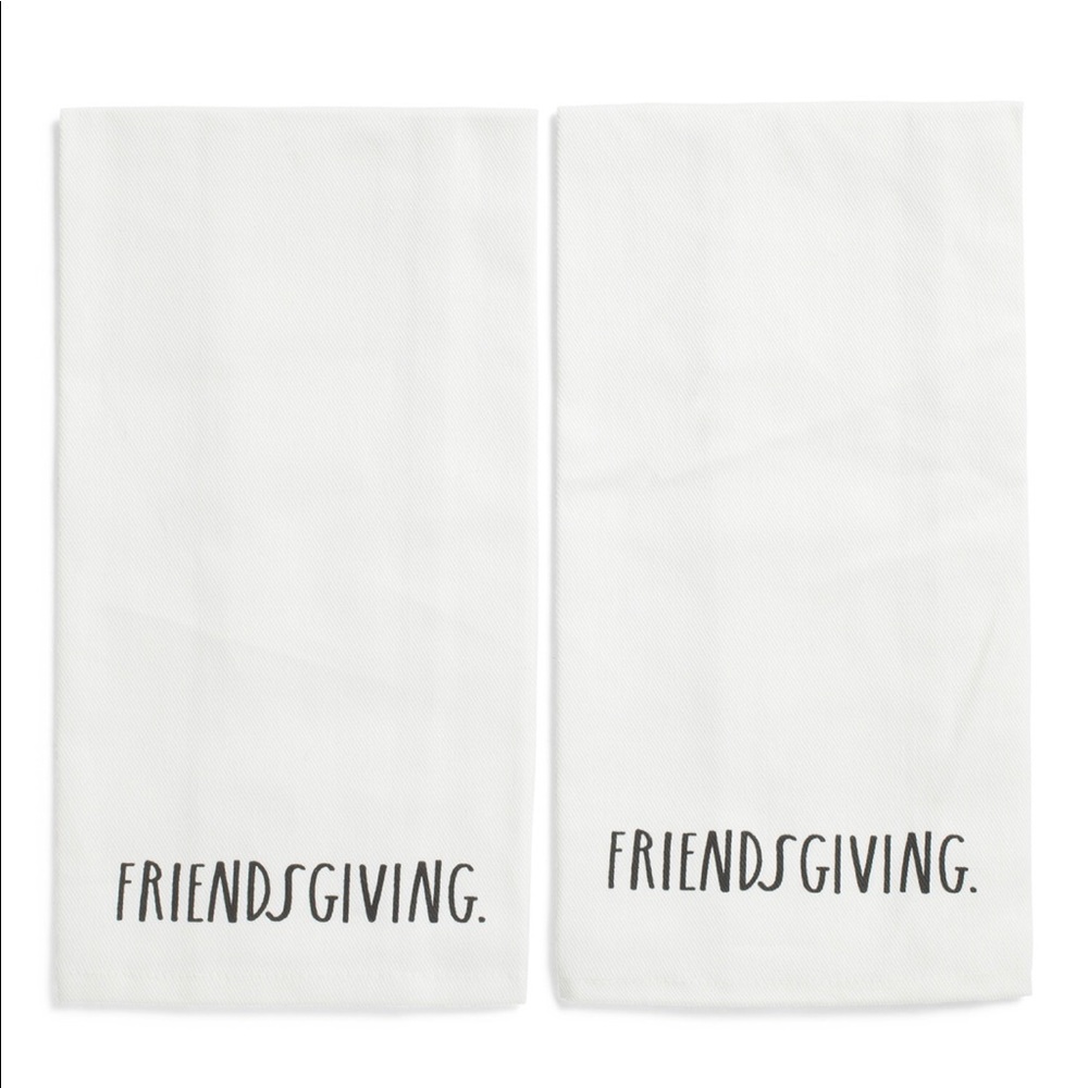 Rae Dunn Friendsgiving Kitchen Hand Towels